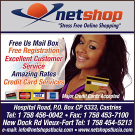 Netshop (St Lucia) Ltd - Internet Shopping & Services