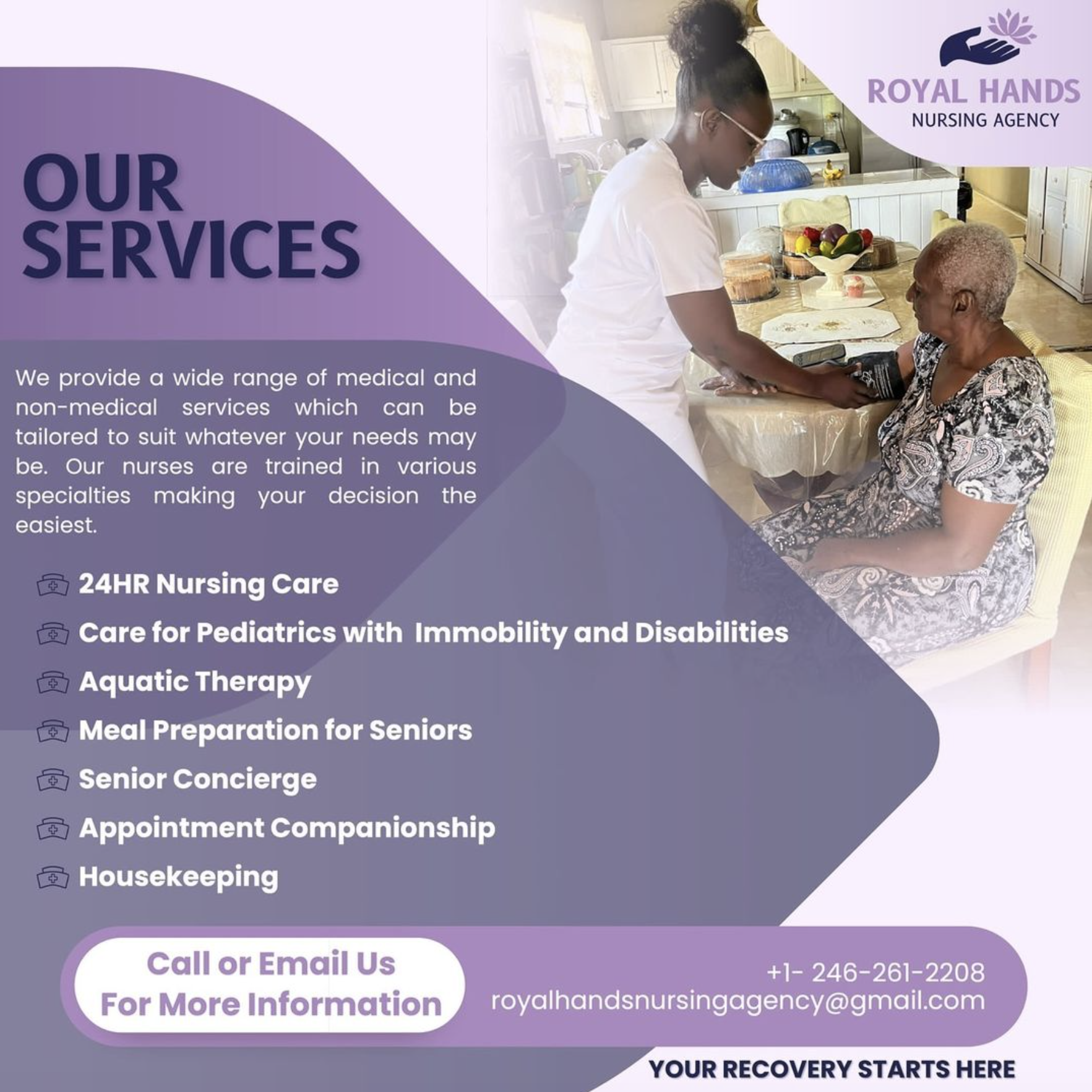 Royal Hands Nursing Agency - Nursing Homes