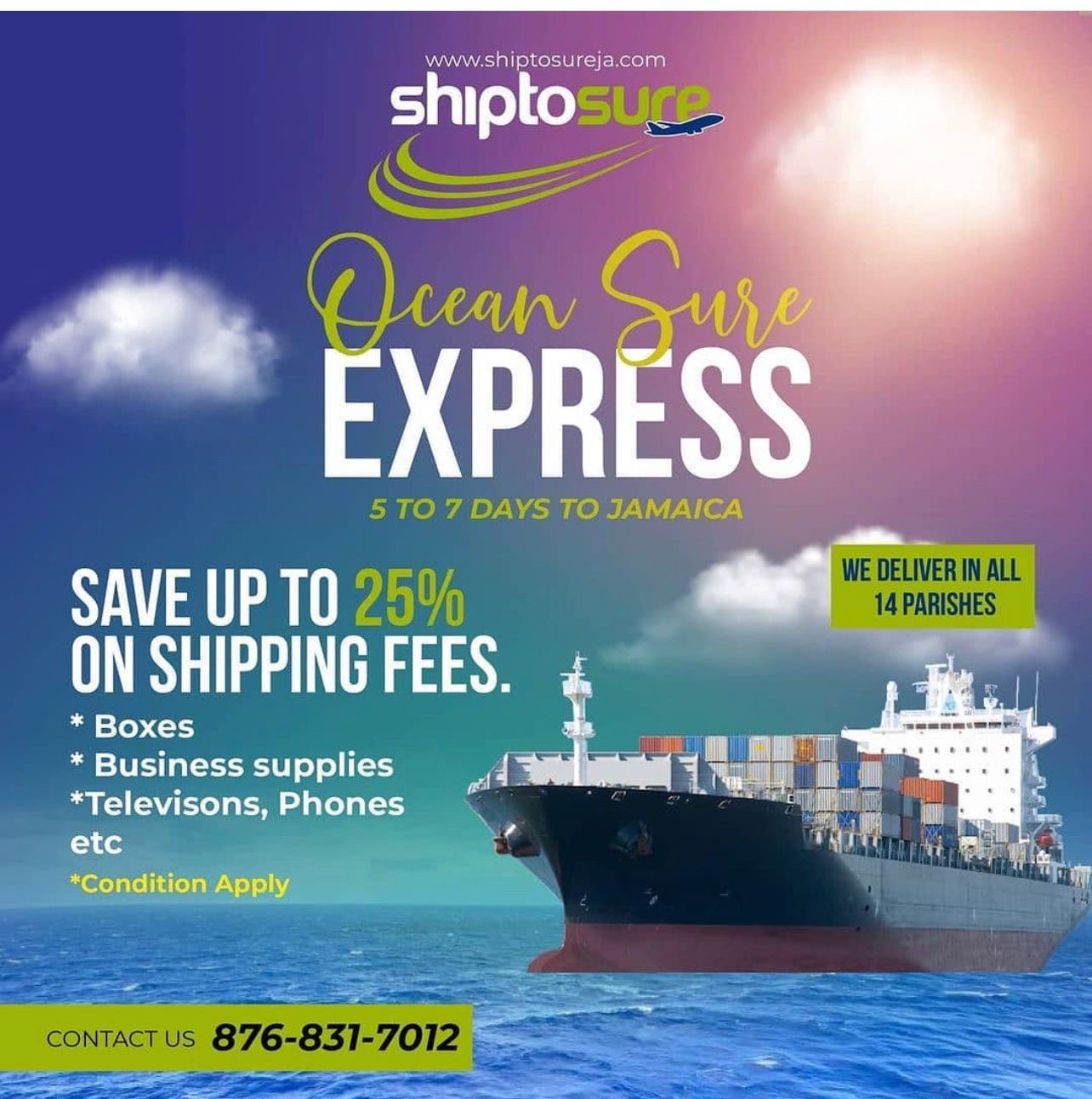 Ship to Sure Couriers and Freight - Shipping Agencies & Agents