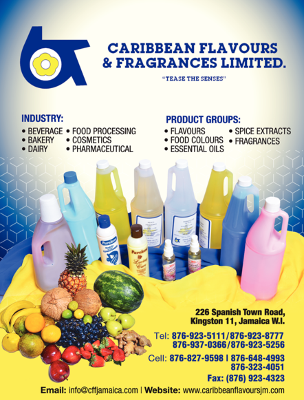 Caribbean Flavours & Fragrances Ltd - Flavouring Extracts