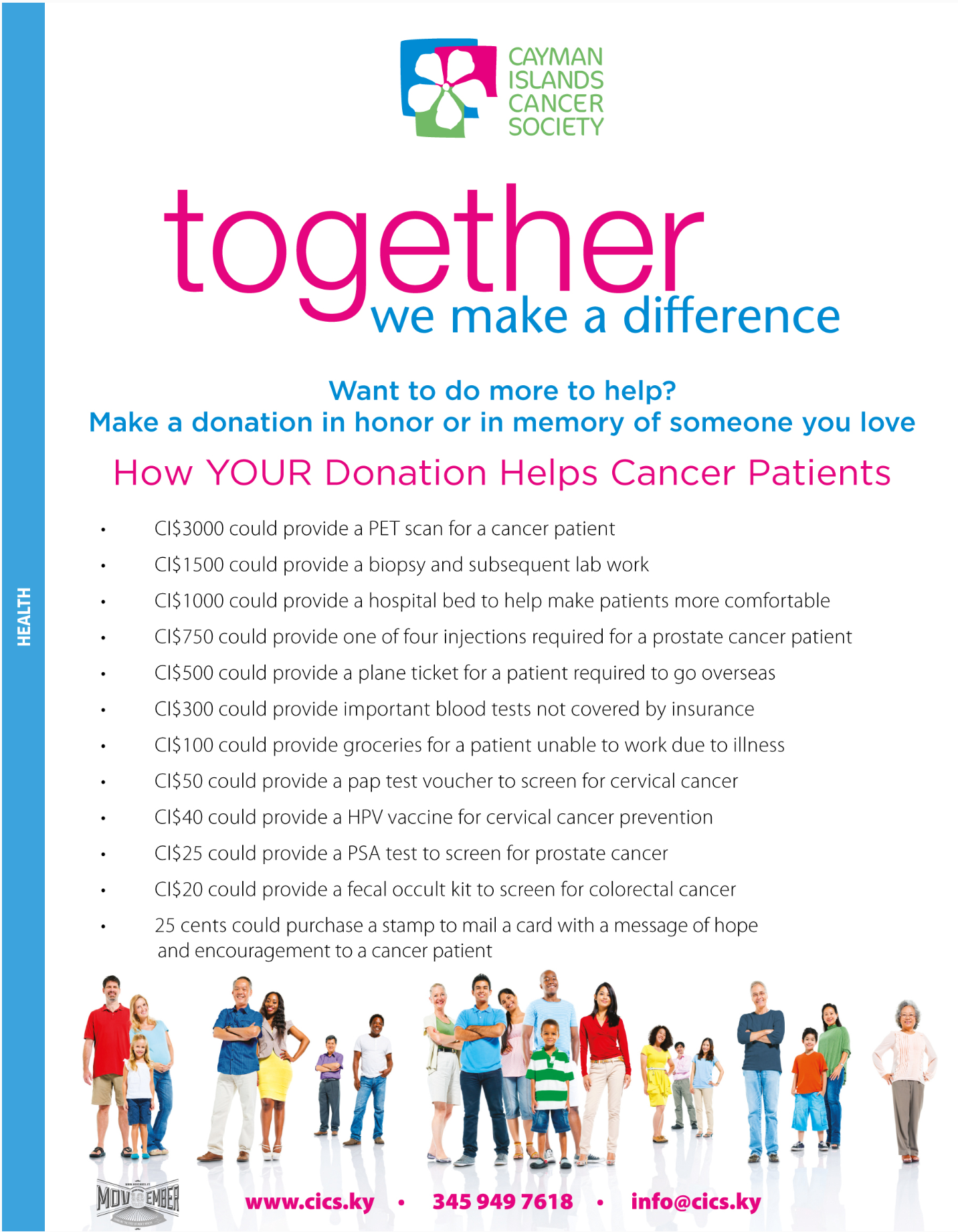 Cayman Islands Cancer Society - Charitable Organisations