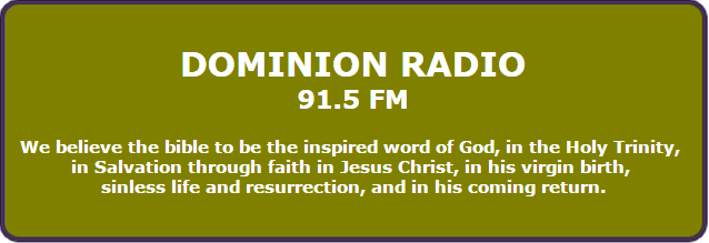 Dominion Ministries Int'l (Dominion Radio 91.5 FM) - Religious Organizations
