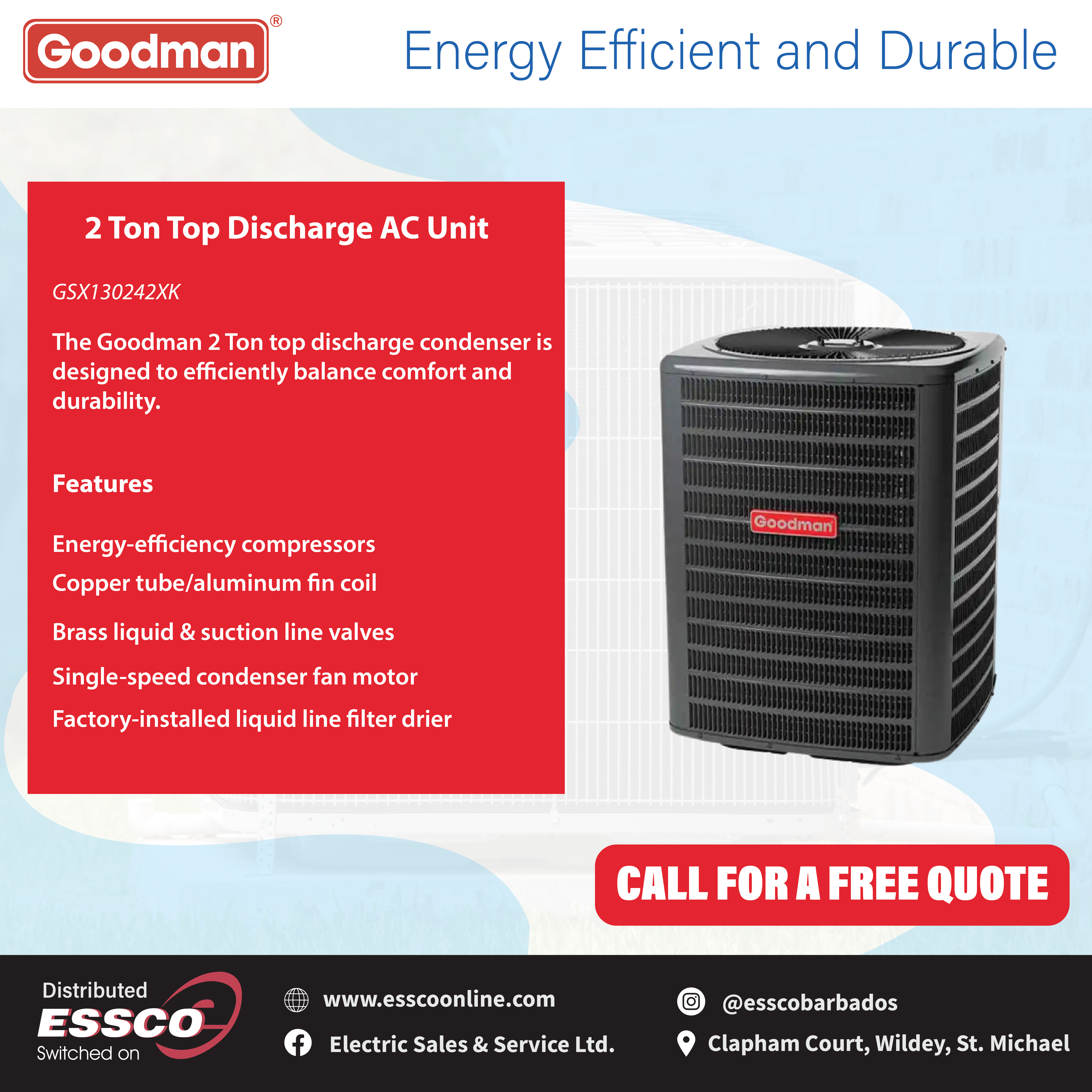 Electric Sales & Service Ltd (ESSCO) - Air Conditioning Equipment & Systems-Service & Repairs