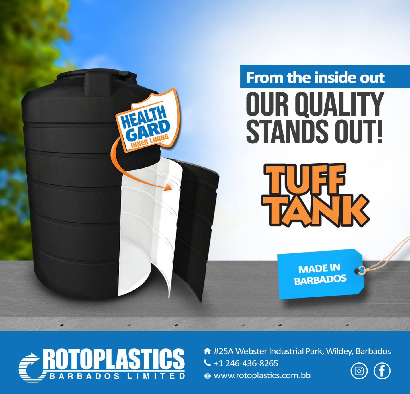 Rotoplastics Barbados Ltd - Garbage Containers