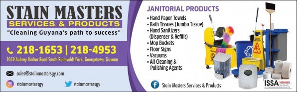 Stain Masters (Guyana) Ltd - Cleaners