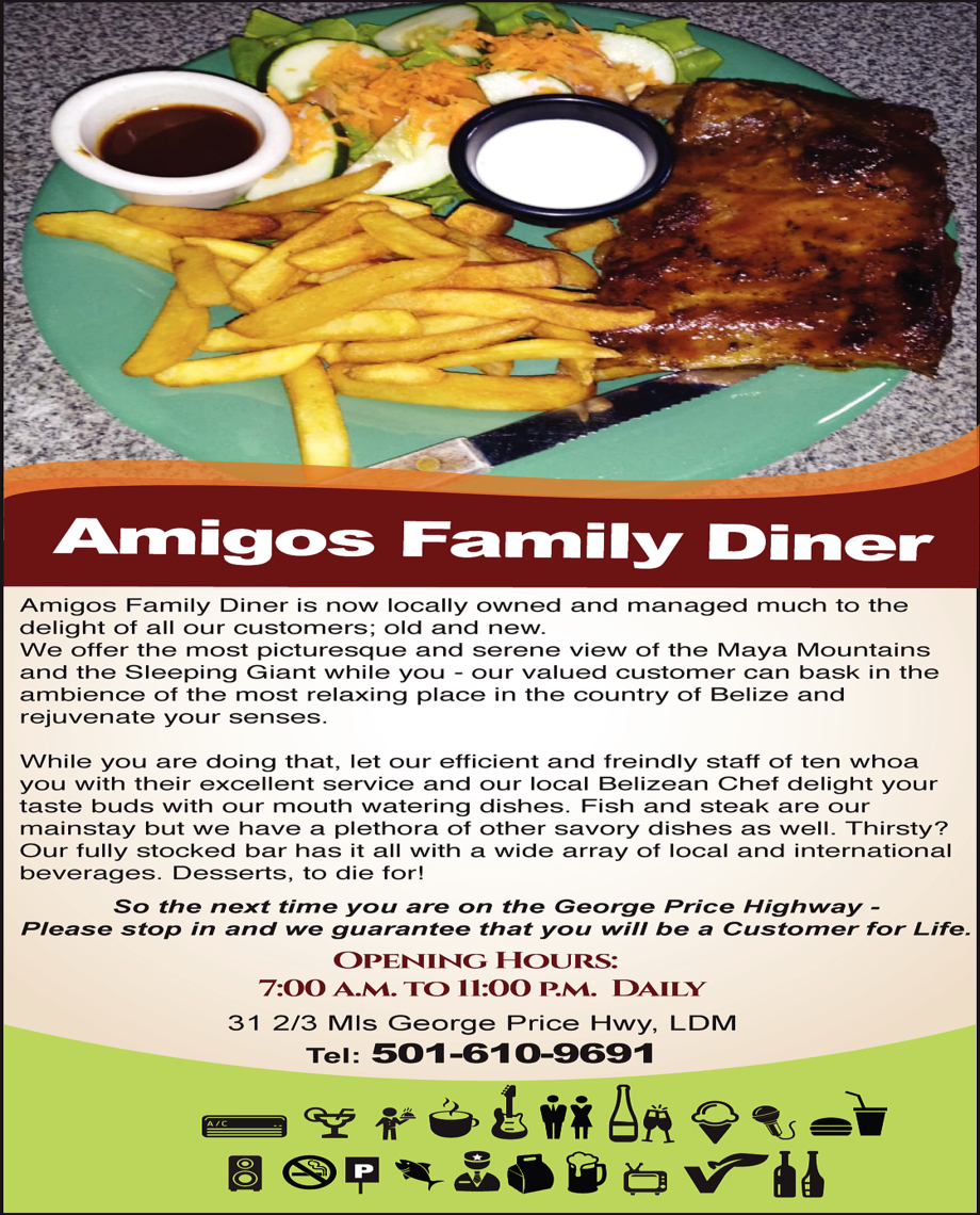 Amigos Family Diner - Foods-Carry Out