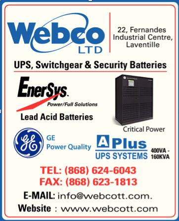 Webco Ltd - COMPUTER POWER CONDITIONING EQUIPMENT