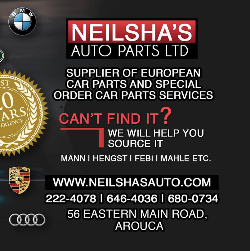 Neilsha's Auto Parts Ltd - AUTOMOBILE PARTS & SUPPLIES-NEW