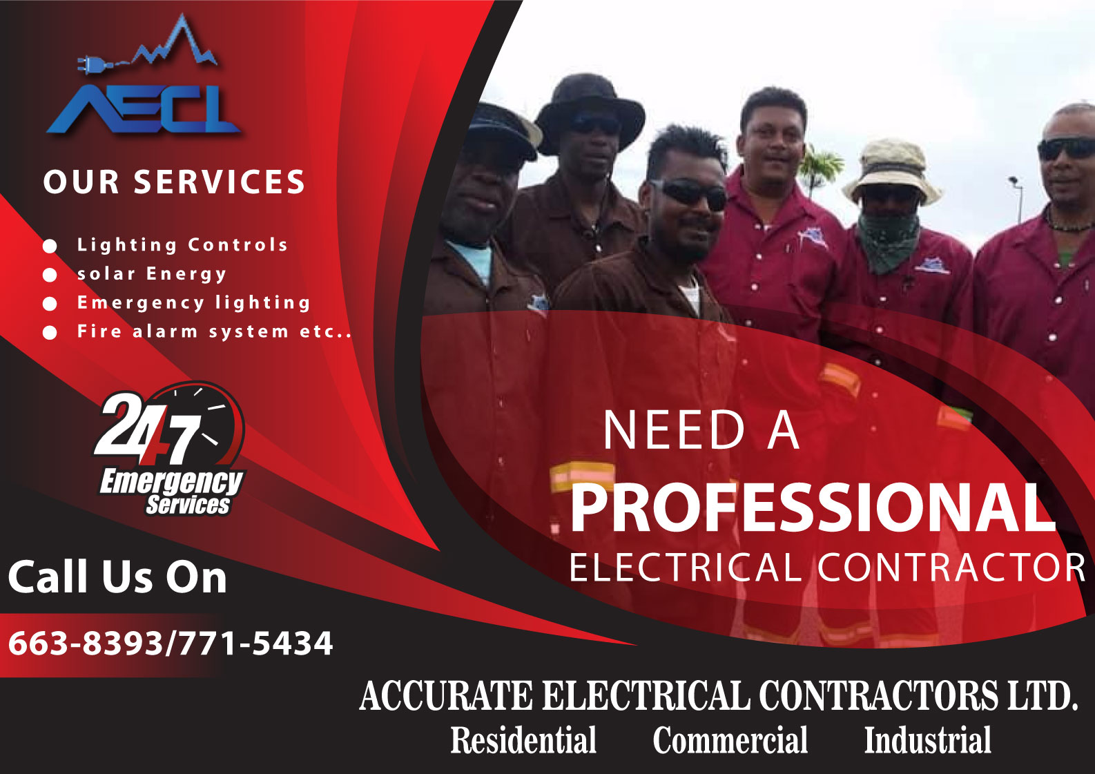 Accurate Electrical Contractor's Ltd - CONTRACTORS-GENERAL
