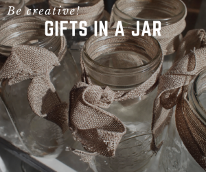 "gifts in a jar"