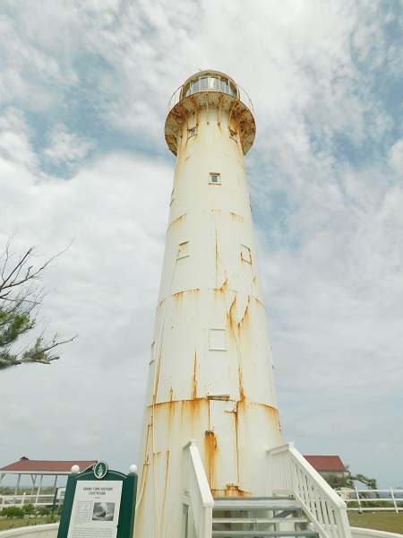The lighthouse on Grand Turk, Turks and Caicos. 