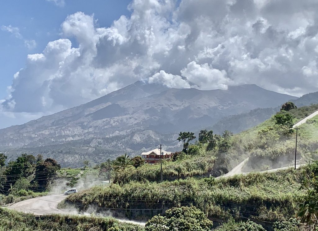 La Soufrière volcano