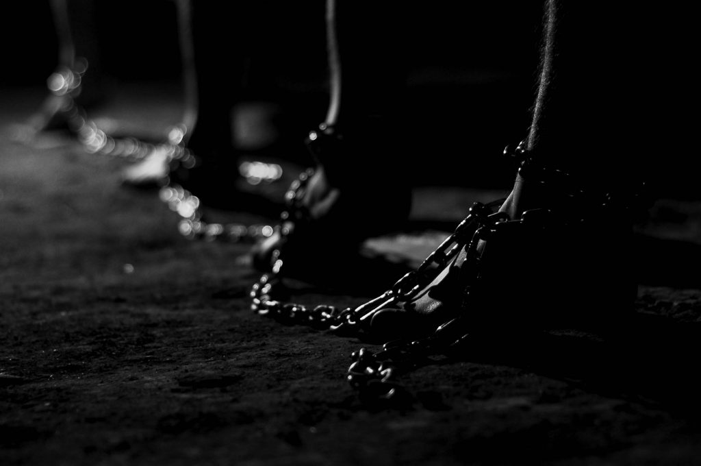 People in chains