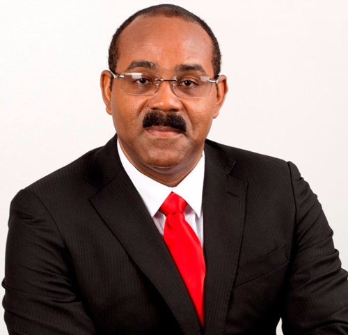 Antigua and Barbuda's Prime Minister Gaston Browne